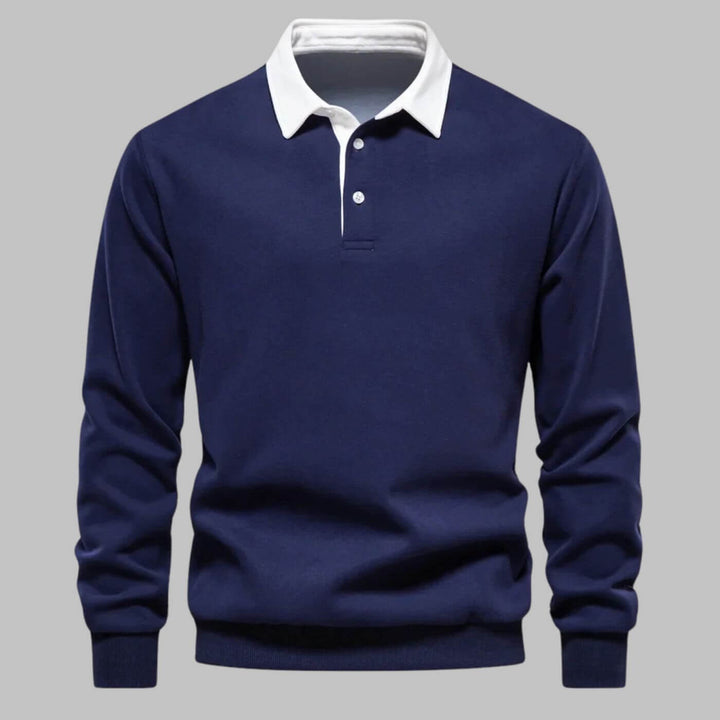 Ashton - Comfortable Polo Sweater