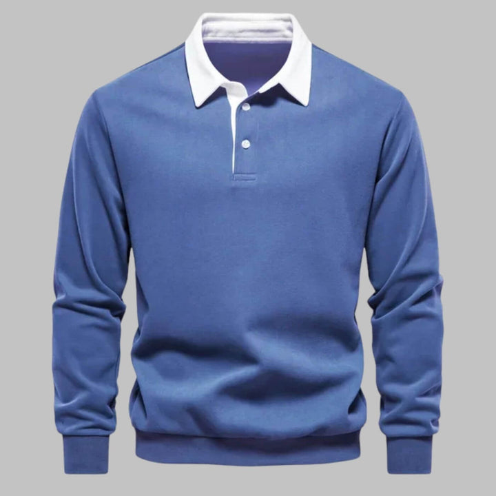Ashton - Comfortable Polo Sweater