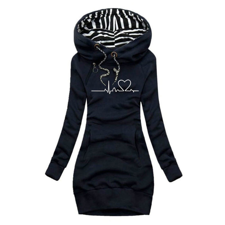 Helena™ - Cosy Hooded Sweater Dress